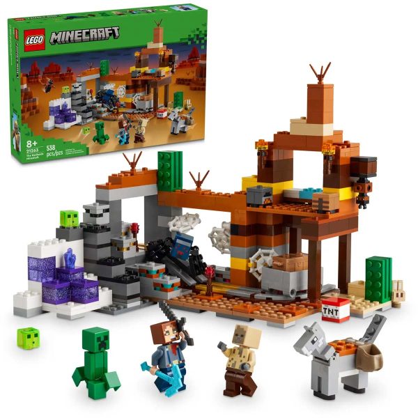 The Badlands Mineshaft Minecraft lego 21263