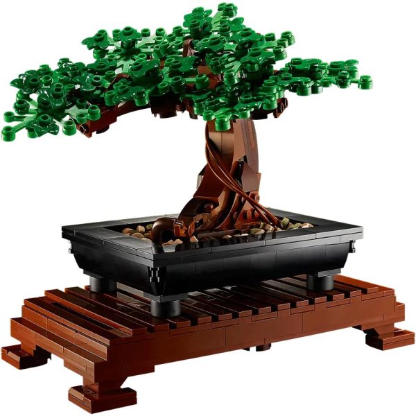 Lego Bonsai Tree set UK 10281 - green option, on base