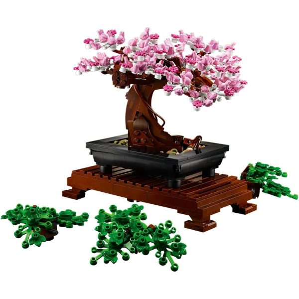 Lego Bonsai Tree set UK 10281 - with pink blossom option