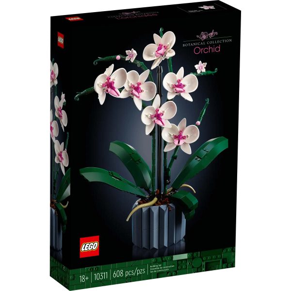 Lego flowers orchid