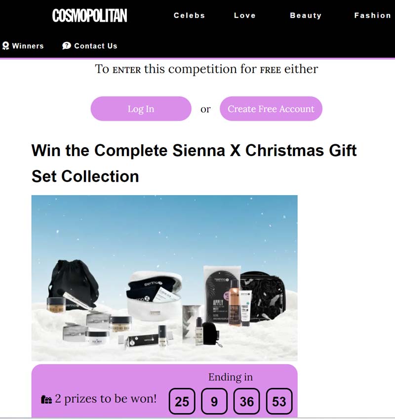 Example comp on comps.cosmopolitan.co.uk