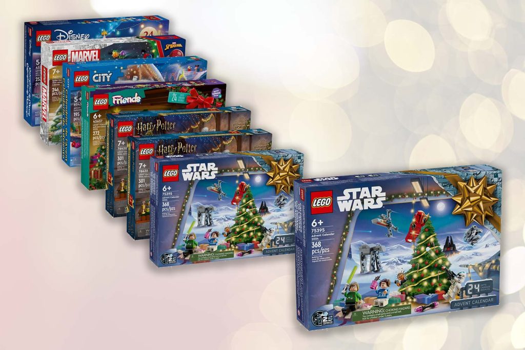 Lego advent calendars preview