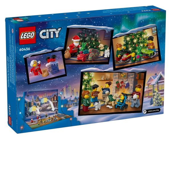 Lego City Advent Calendar - back of the box