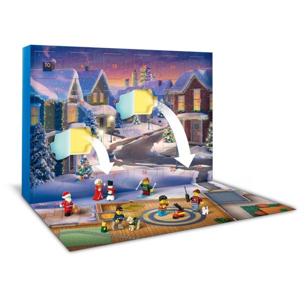 Lego City Advent Calendar - fold out snowy scene