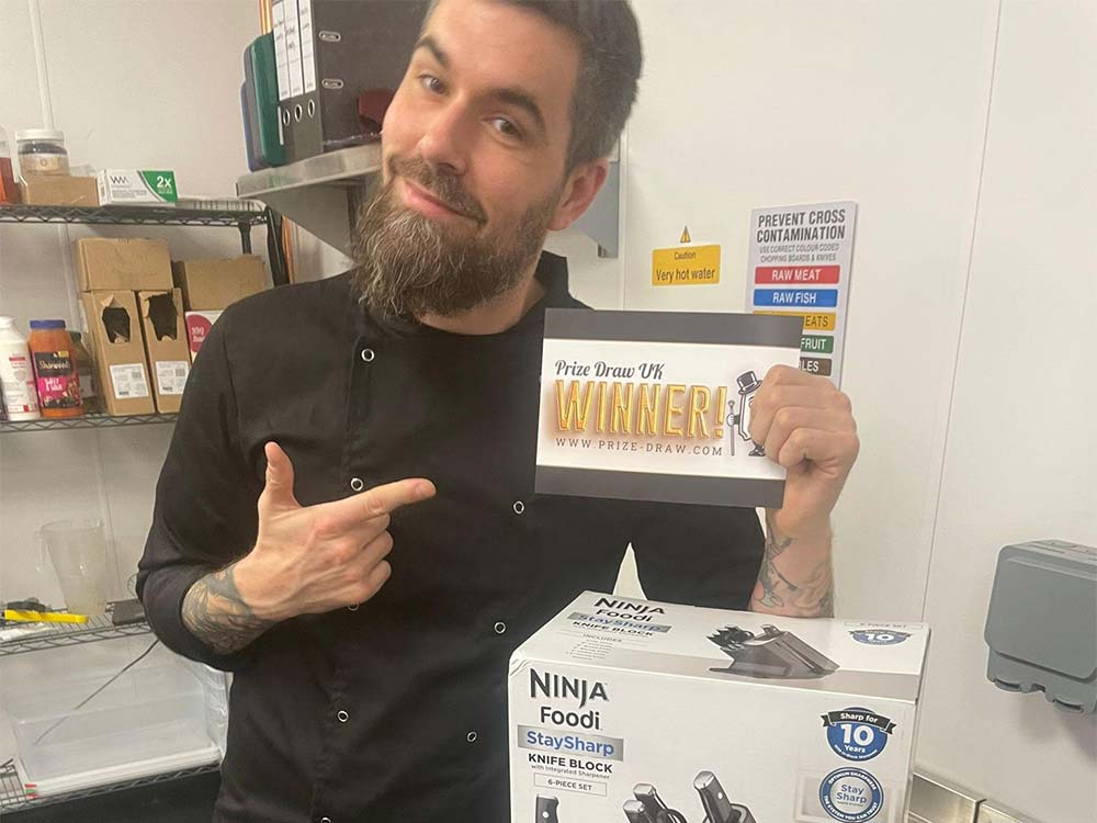 Winner of our Ninja Knife Block competition