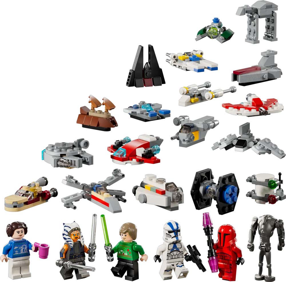 Lego Star Wars Advent Calendar - builds