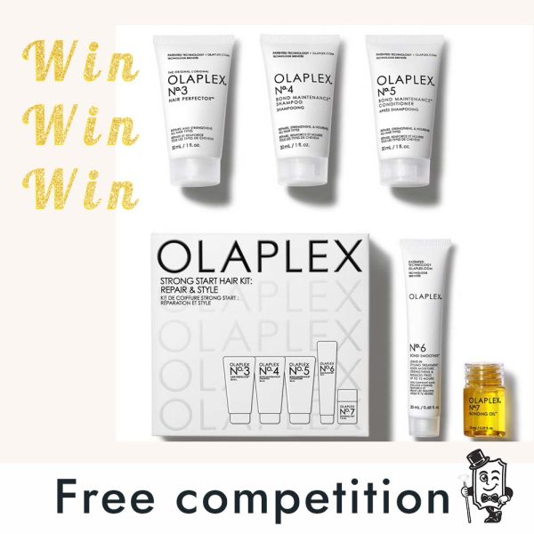 Free UK cosmetics competition - win Olaplex Strong Start kit