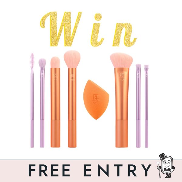 Free competition to win Real Techniques brush set worth £60