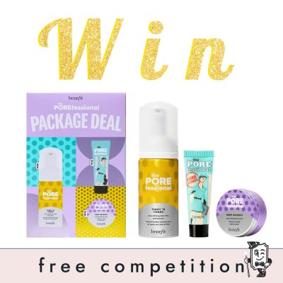 Win the benefit The POREfessional Package Deal - Pore Care Mini Set (Worth £48.50)